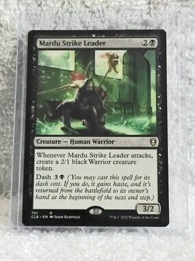 5/$20 Mint 2022 MTG Mardu Strike Leader Rare Card 761 Deckmaster!!